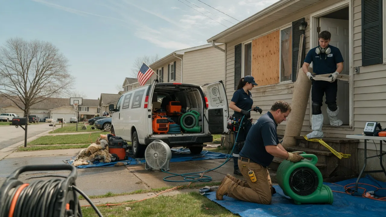 Water Damage Restoration in Woodward, PA near me